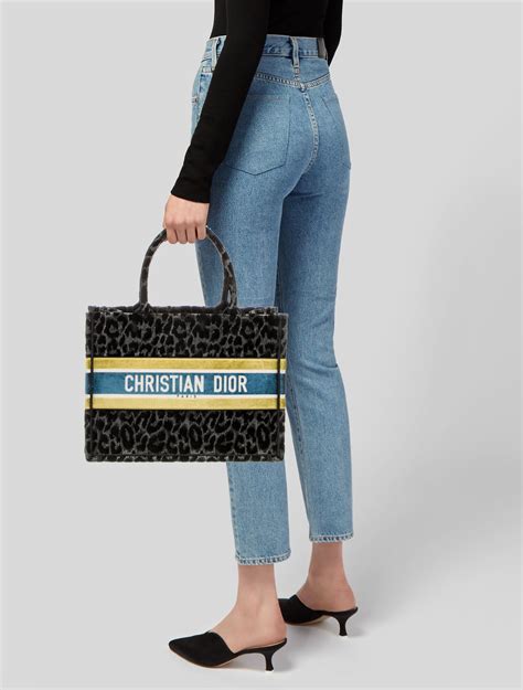 Dior mizza print book tote